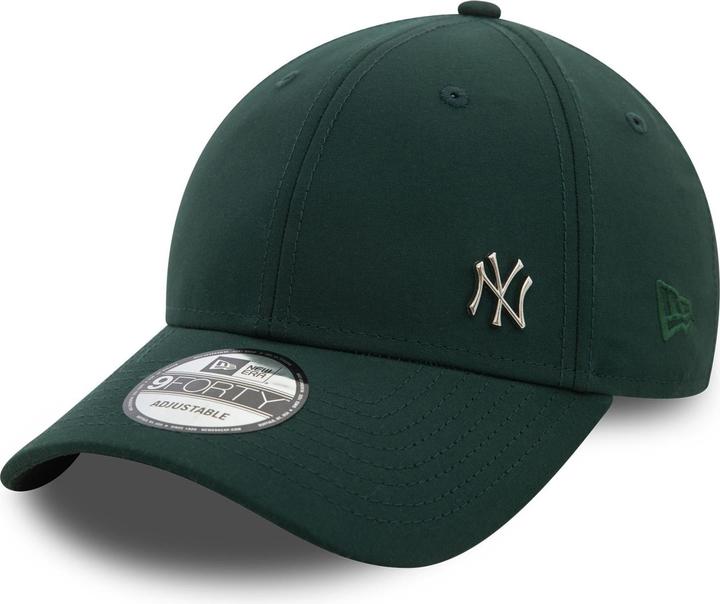 Actual product image New Era 9Forty Strapback Cap - New York Yankees Forest Green