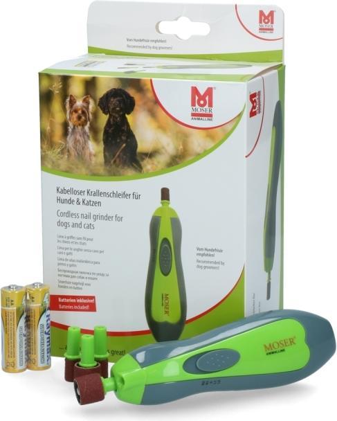 Actual product image Moser Cordless claw grinder for dogs and cats (Dog, Cat)