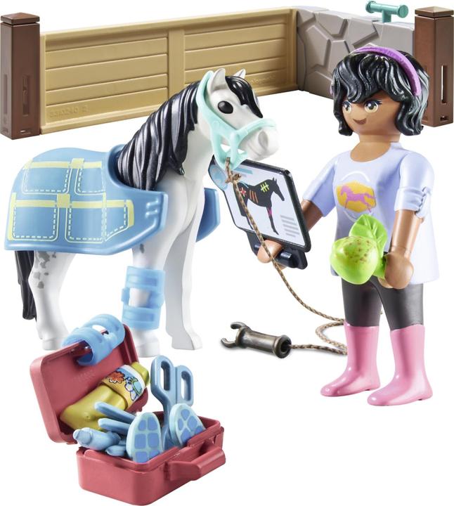 Produktbild Playmobil Pferdetherapeutin (71497, Playmobil Horses of Waterfall)