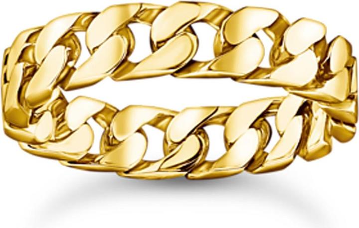 Produktbild Thomas Sabo Ring Kettenglieder vergoldet (54, 925 Silber)