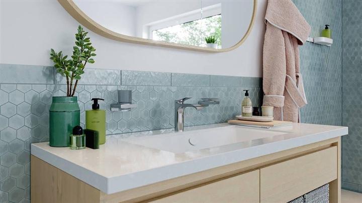Produktbild hansgrohe Vivenis Waschtischmischer 110 (chrom) mit Ablaufgarnitur