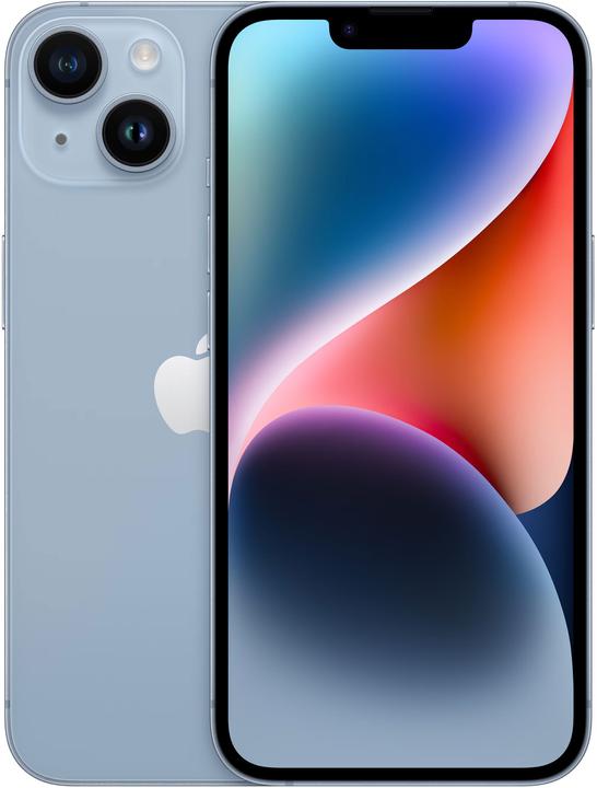 Apple iPhone 14 (512 GB, Blue, 6.10", SIM + eSIM, 12 Mpx, 5G)