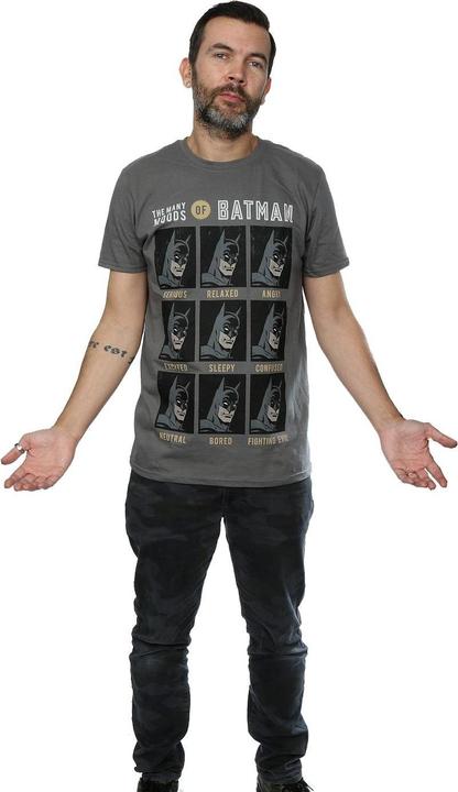Immagine prodotto The Many Moods Of Batman Maglietta Uomo (S)