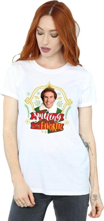Immagine prodotto Elf Buddy Smiling Maglietta Ampia Donna (M)