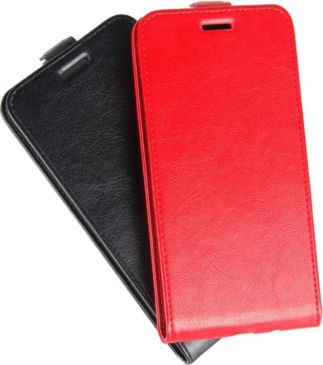 Produktbild Cover-Discount Leder Flip Case mit Fotofach vertikal (Apple iPhone X, Apple iPhone XS)