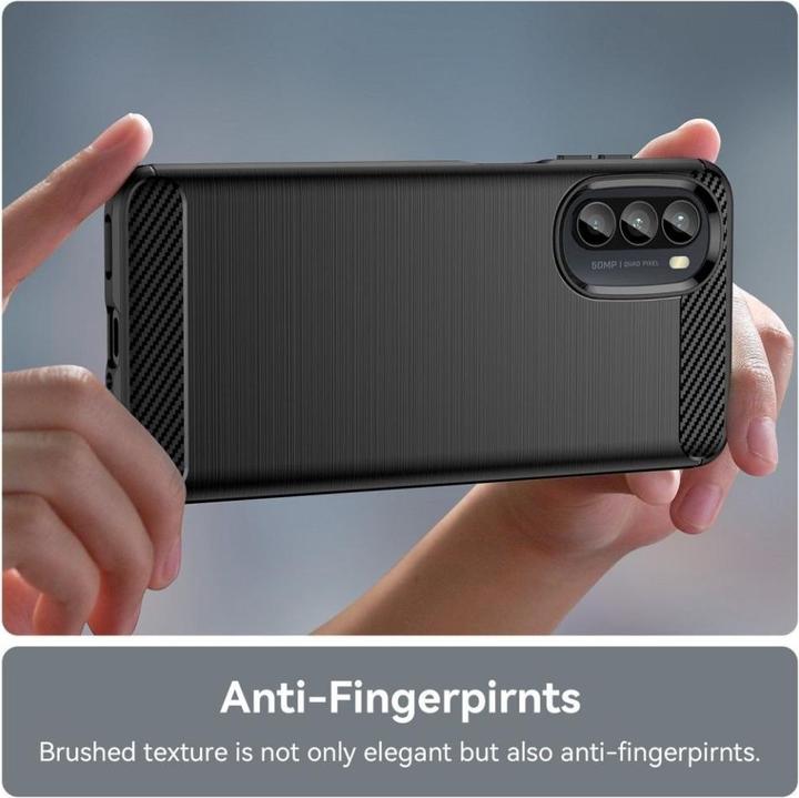 Image du produit Screenguard Motorola Moto G52 Housse Carbon Brushed Soft TPU (Motorola Moto G52)