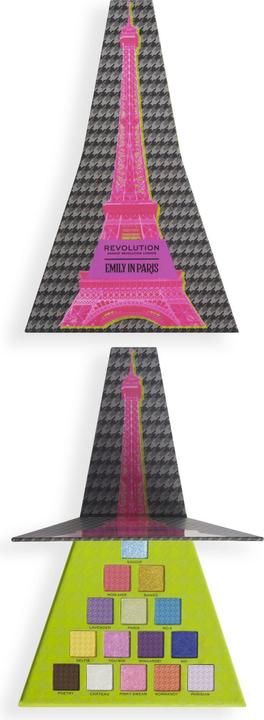 Revolution Eye shadow palette X Emily In Paris City Of Love (Palette) 9.75 g