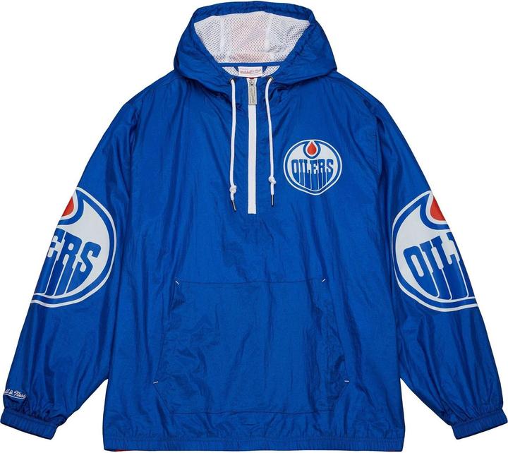 Produktbild Mitchell & Ness M&N Windbreaker Anorak Jacke - ORIGINS Edmonton Oilers - M (M)