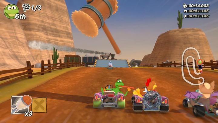 Produktbild Moorhuhn Kart 4 (PS5, DE)