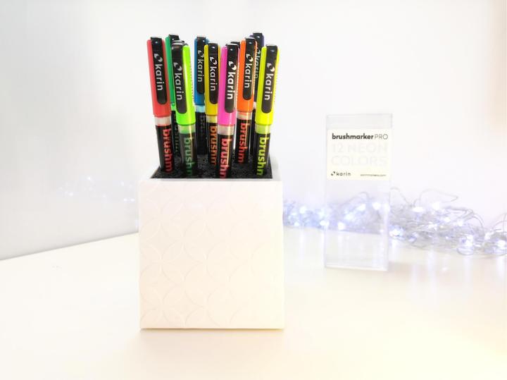 Produktbild Karin Brush Marker Pro (Mehrfarbig, Neonorange, 12 x)