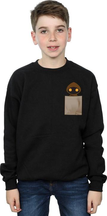 Produktbild Star Wars Jawa Pocket Print Boyfriend Fit Sweatshirt Jungen (152, 158)