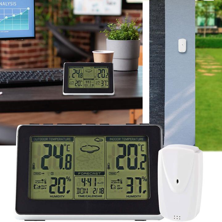 Actual product image Nedis Weather Station WEST400BK