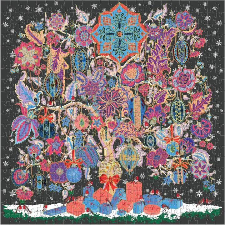 Image du produit Abrams & Chronicle Liberty Christmas Arbre de vie 500 Piece Foil Puzzle (500 pièces)