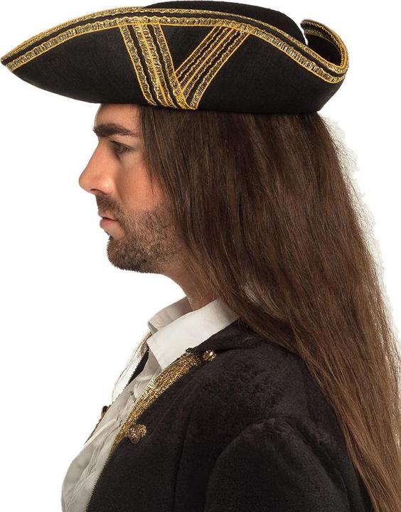 Actual product image Boland Tricorn pirate hat