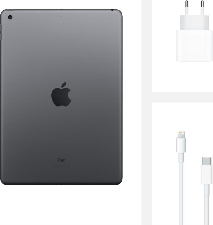 Actual product image Apple iPad 2020 (8. Gen) (WLAN only, 10.20", 32 GB, Space Grey)