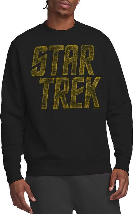 Actual product image Unisex Adult Distressed Logo Sweatshirt (XXL)