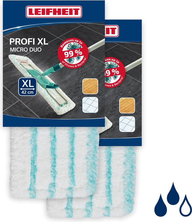 Actual product image Leifheit Wischbezug Profi XL (2 pcs.)