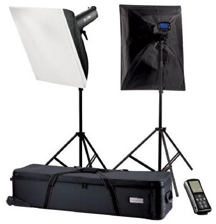 Actual product image Falcon Eyes Studio flash set TFK-2400L with LCD screen (400 W, Set)
