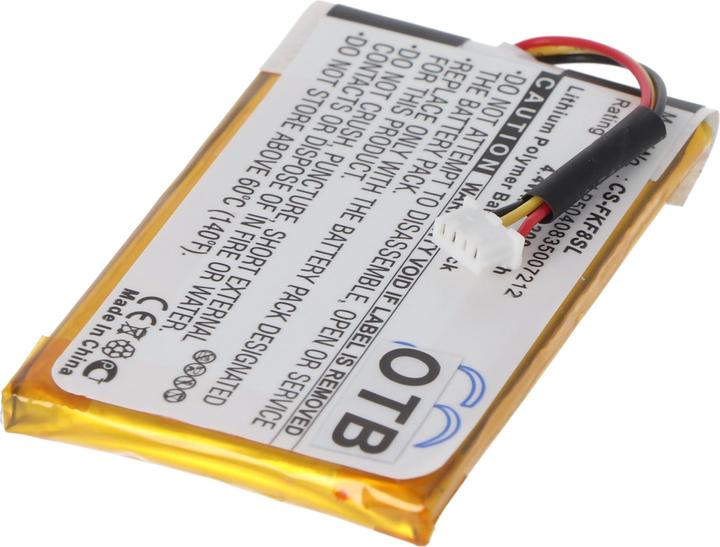 Actual product image AccuCell Battery Falk F5, F8, F10, F12, BLP5040835007212, note with 4pin connector