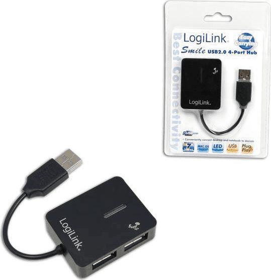 Actual product image LogiLink External video adapter (USB, 18.10 cm)