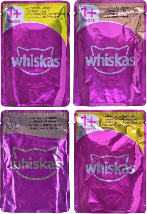 Image du produit Whiskas saszetki z drobiem dla kota 80x85g (Senior, 1 pcs, 6800 g)