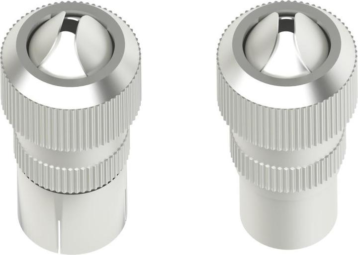 Produktbild Hama Koax-Set, Metall, Stecker/Kupplung, schraubbar (Antennenkabel)