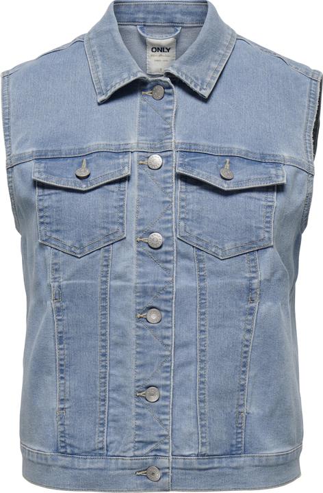 Immagine prodotto Only Gilet in denim con collo alto (XS)
