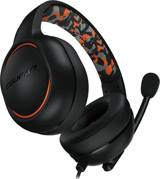 Image du produit Cougar Słuchawki I DIVE I Headset I Driver 50mm / 9.7mm noise cancelling Mic. / Stereo 3.5mm (Filaire)