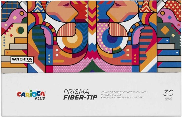 Carioca Plus - Prisma marker, 30 pcs (809304)