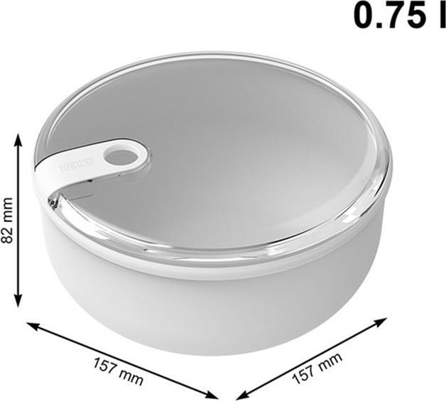 Produktbild Rotho Frischhaltedose rund 0,75 l ELA (0.75 l)