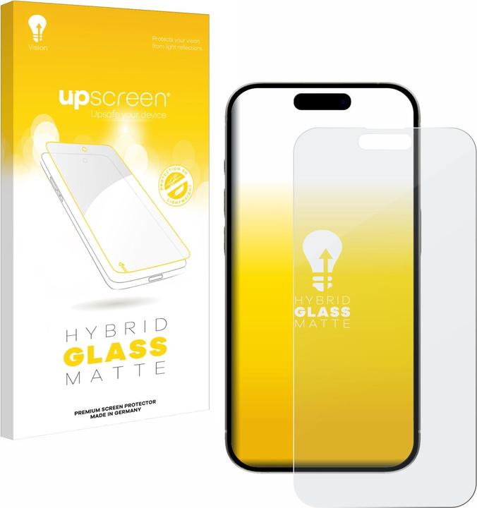 Produktbild upscreen Reflection Shield Panzerglasfolie Matt (1 Stück, Apple iPhone 15 Plus)