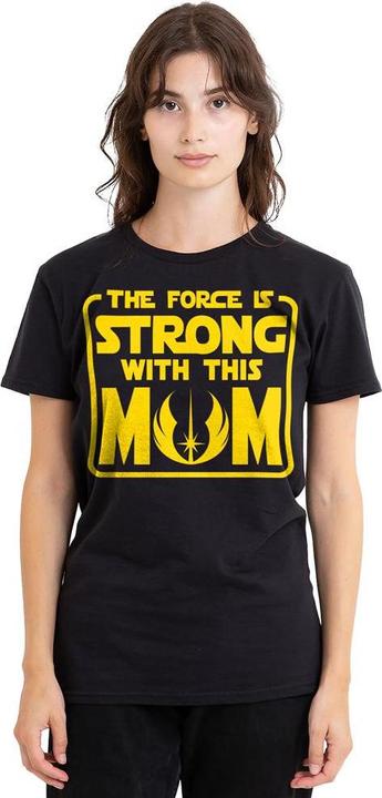 Produktbild Star Wars Force Is Strong With Mum TShirt Muttertag (XL)