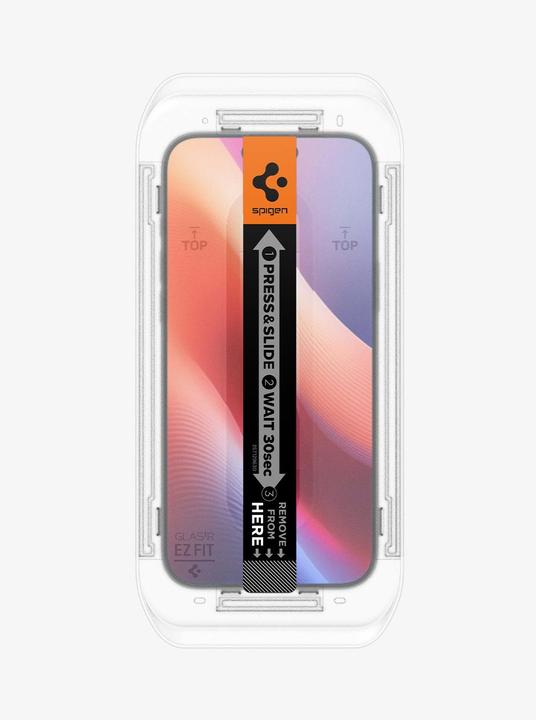 Immagine prodotto Spigen Glas.Tr "Ez Fit" 2-Pack per iPhone 16 Pro Max 6,3" privacy (2 Pezzo/i, Apple iPhone 16 Pro Max)