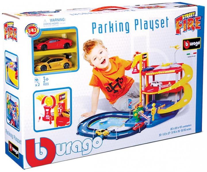 Immagine prodotto Bburago Set garage con 2 auto