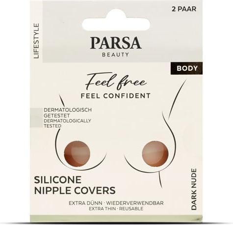 Parsa Beauty Parsa - Silicone Nipple Covers 2 psc - Dark Nude