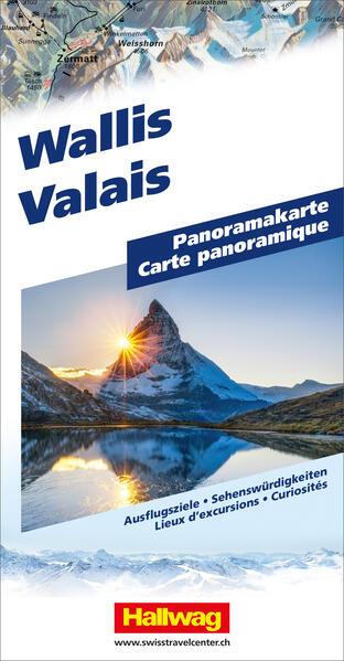 Image du produit Carte panoramique du Valais
