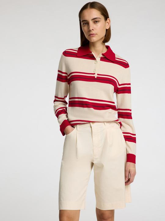 Image du produit Selected Femme 100% Merinowoll Langarm-Poloshirt (M)
