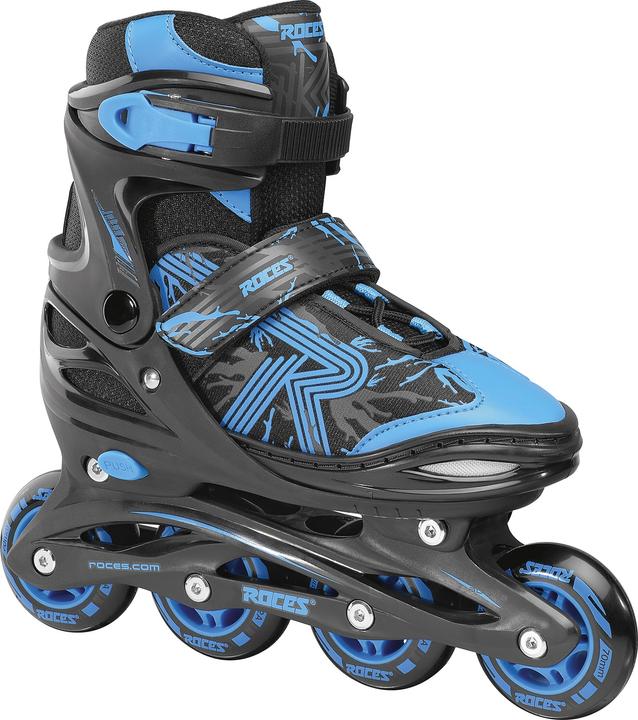 Actual product image Roces Kids inline skates Jockey 3.0 (size: 26.0-29.0 (wheels 64 mm), black/astro blue) (27)