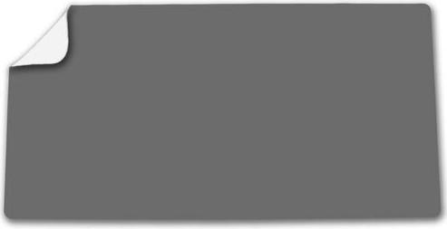 Actual product image Deflecto Schreibtischunterlage Kunstleder, Leder, PVC Grau, Weiss (120 x 60 cm)