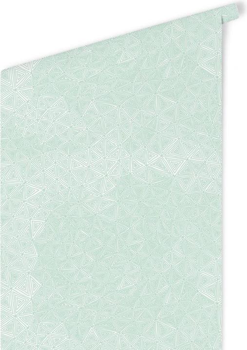 Immagine prodotto Trenddeko triangoli astratti - menta (1008 x 48 cm)
