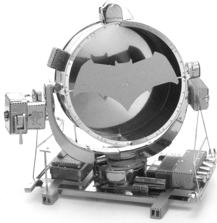 Actual product image Metal Earth Batman v Superman Bat Signal