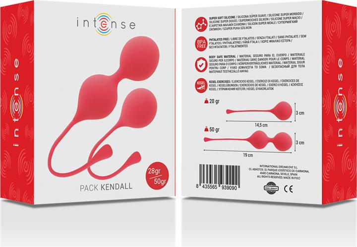 Immagine prodotto Intense Confezione Di Perline A Cono Kendall Rosso