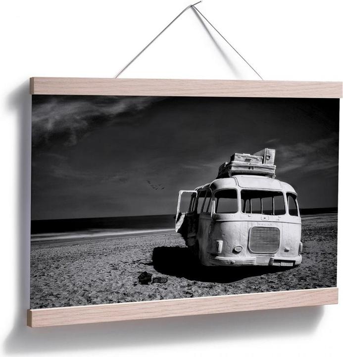 Produktbild Trenddeko Depaepe - Beached Bus (60 x 40 cm)