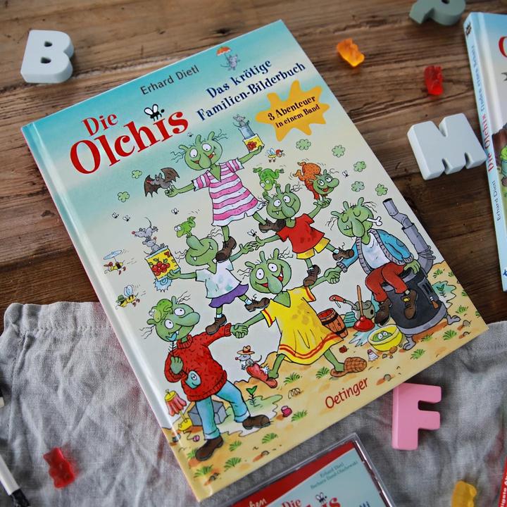 Produktbild Die Olchis. Das krötige Familien-Bilderbuch (Deutsch, Erhard Dietl, 2023)
