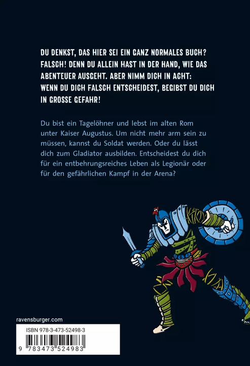 Actual product image Ravensburger 1000 Gefahren im alten Rom (German, Fabian Lenk, Rolf Bunse, 2013)