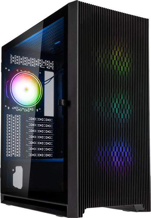 Kolink Unity Lateral ARGB Midi-Tower - schwarz (mATX, Mini-ITX, ATX, E-ATX)