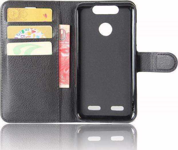 Actual product image MU Classic Litchi leather cover (ZTE Blade V8 Lite)