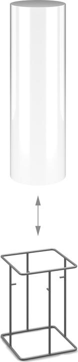 Actual product image Relaxdays Fish tower
