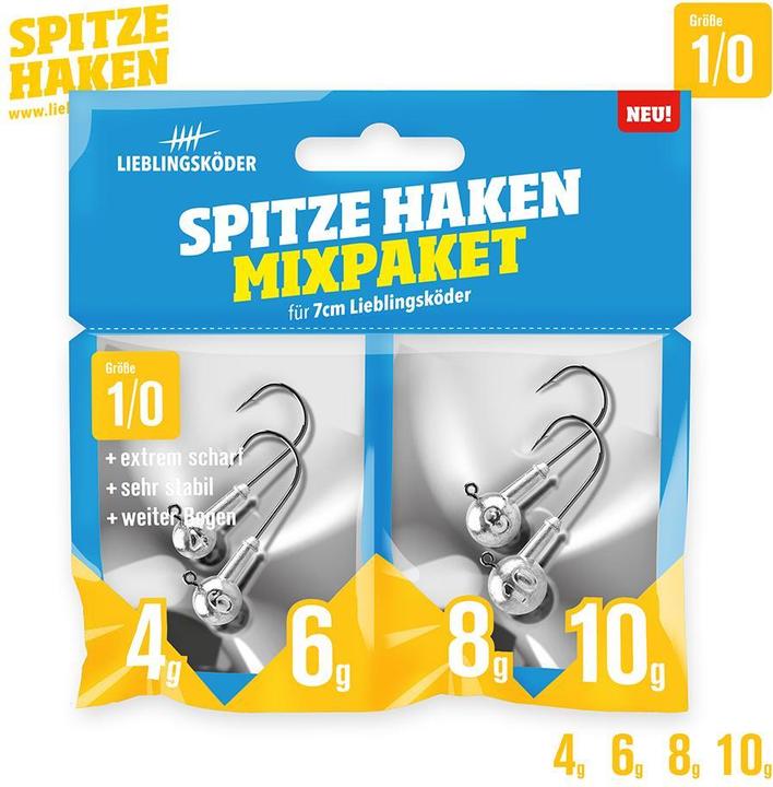 Immagine prodotto Lieblingsköder Tip Hook Mix Package Jig Head