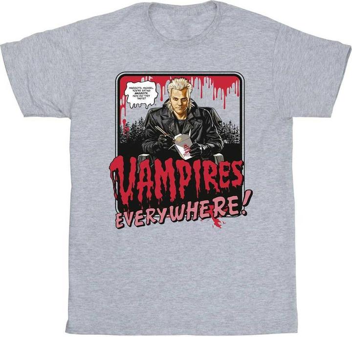Actual product image Universal Textiles Womens/Ladies Vampires Everywhere Boyfriend T-Shirt (XL)